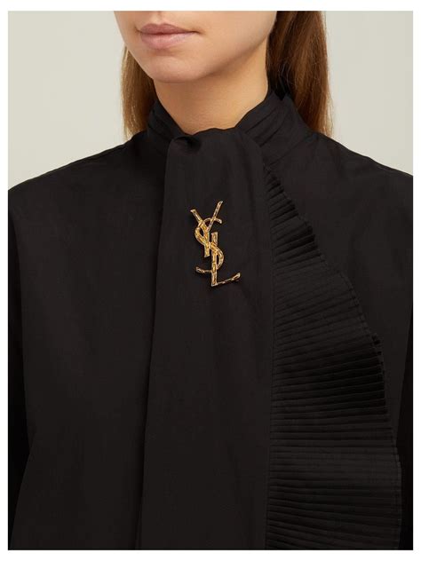 ysl brioche|YSL brooches.